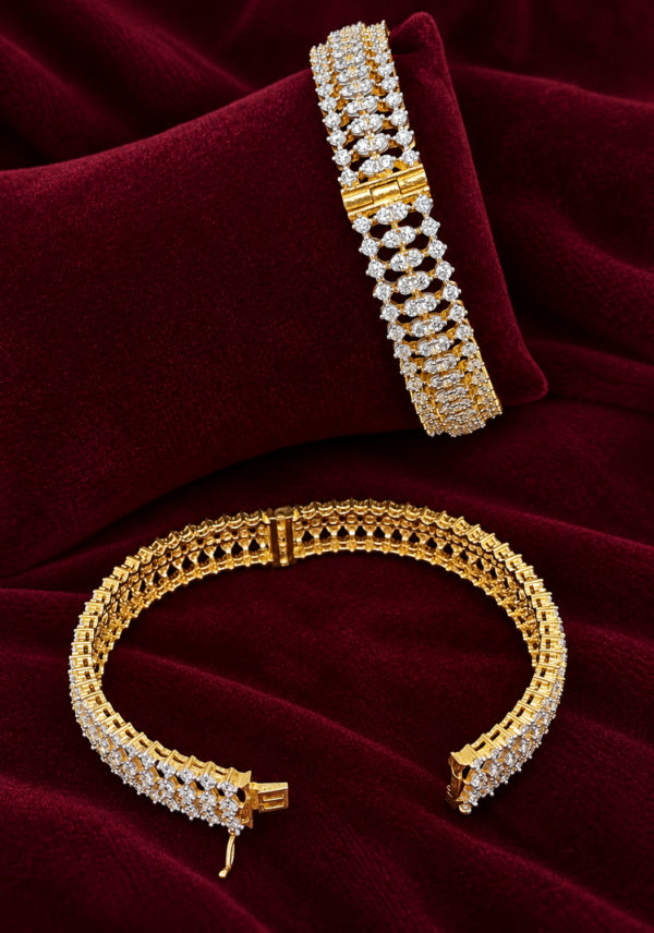 Diamond Replica Openable Bracelet – CJ Polish